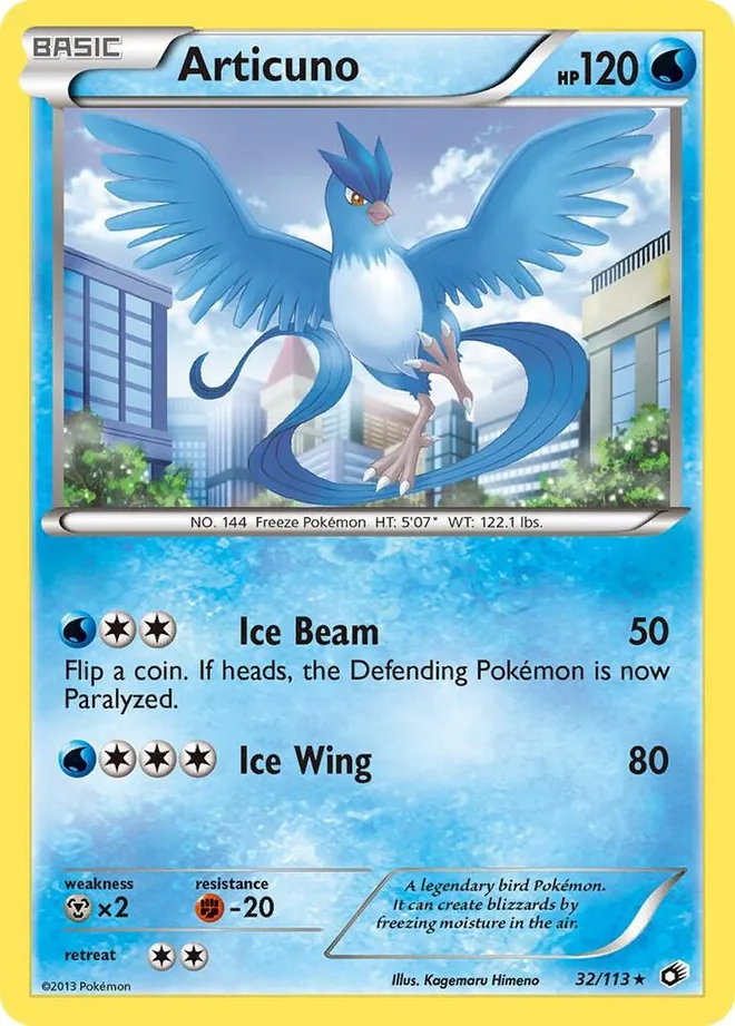 Articuno 32/113 — Legendary Treasures