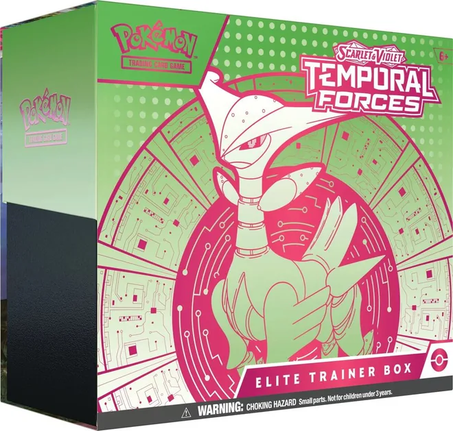 Temporal Forces Elite Trainer Box [Iron Leaves ex] — SV05: Temporal Forces