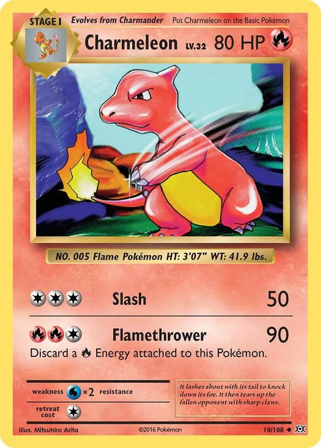 Charmeleon 10/108 — XY - Evolutions